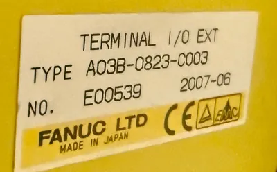 FANUC A03B-0823-C001, A03B-0823-C003 Programmable Logic Controller Accessories | Great American Equipment Company (3)