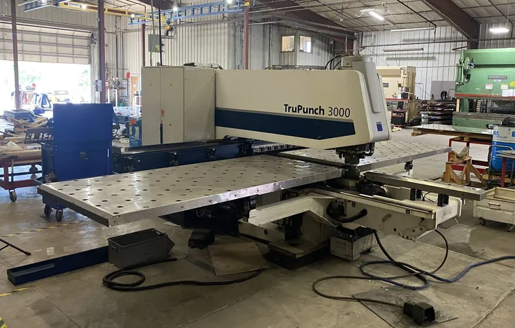 Used 2012 TRUMPF TRUPUNCH 3000 Turret Punches California US | Machinery Resources International 11 #148783