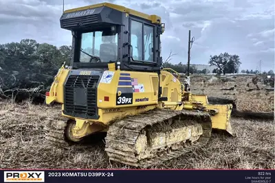 Used 2023 KOMATSU D39PX-24 Bulldozers Texas US | Proxy Equipment #1382990