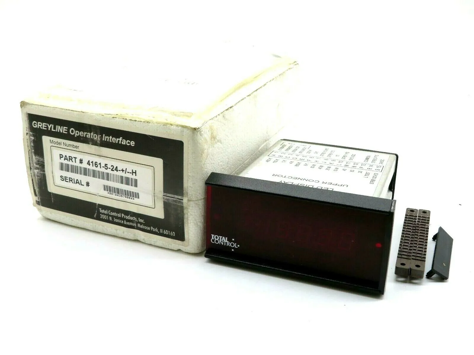 USED TOTAL CONTROL PRODUCT 4161-5-24-+/–H OPERATOR INTERFACE 4161524