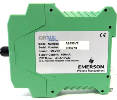 NEW EMERSON A9330VT VIBRATION TRANSMITTER