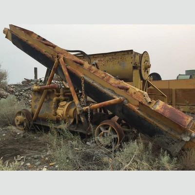 Open Trough Concrete Auger Air Driven
