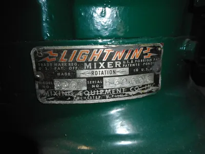 USED MIXING EQUIP LIGHNIN MIXER 33G-200