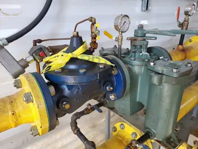 USED 2007 CHAMCO INDUSTRIES MINI AIR HEATER DIESEL FUEL PUMP MODULE