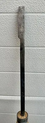 Metal Spinning Trimming Tool ~ 38" Length - Tip 5/8" x 5/16" ~ (5784)