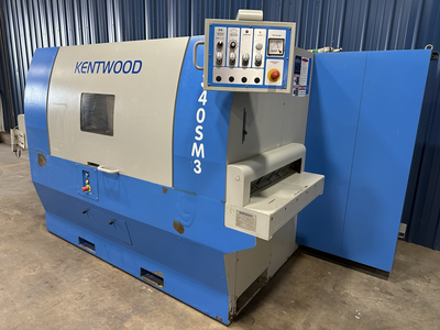 Kentwood R340SM3 Moving Blade Gang Rip Saw w/ Advantage Rip I Infeed
