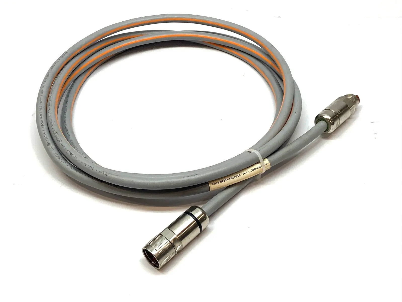 Used Festo Motor Extension Cable 5m Length 5251382 Cable & Wire Michigan US | Maverick Industrial Sales #1454335