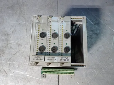 Reliance Electric  4-slot Chasis Rectifier