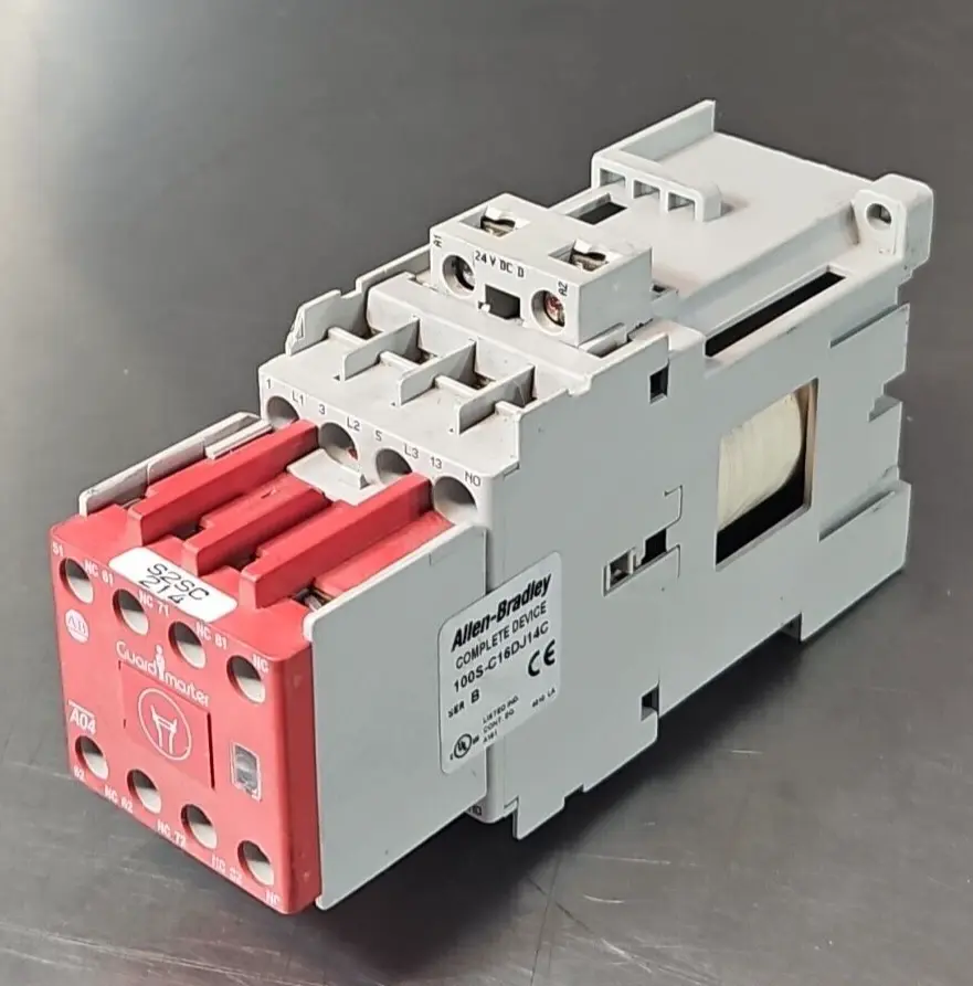 Allen Bradley 100S-C16DJ14C Series B Safety Contactor Assy loc4C4