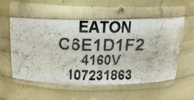 NEW EATON C6E1D1F2 TRANSFORMER 4160V 107231863