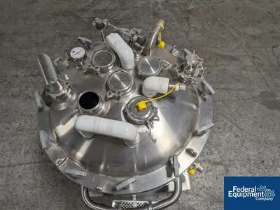 USED W.F. Scarince Inc. 300 Liter W.F. Scarince Jacketed Cyro Receiver Tank, Hastelloy C22, 45/65#