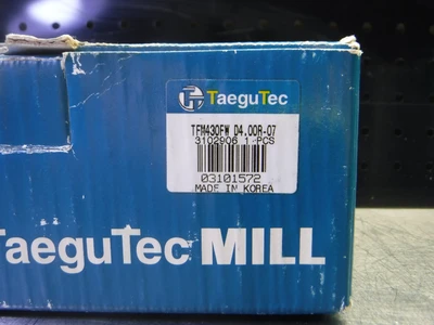 TaeguTec 4" Indexable Facemill 1.5" Arbor TFM430FW D4.00R-07 (LOC1703B)