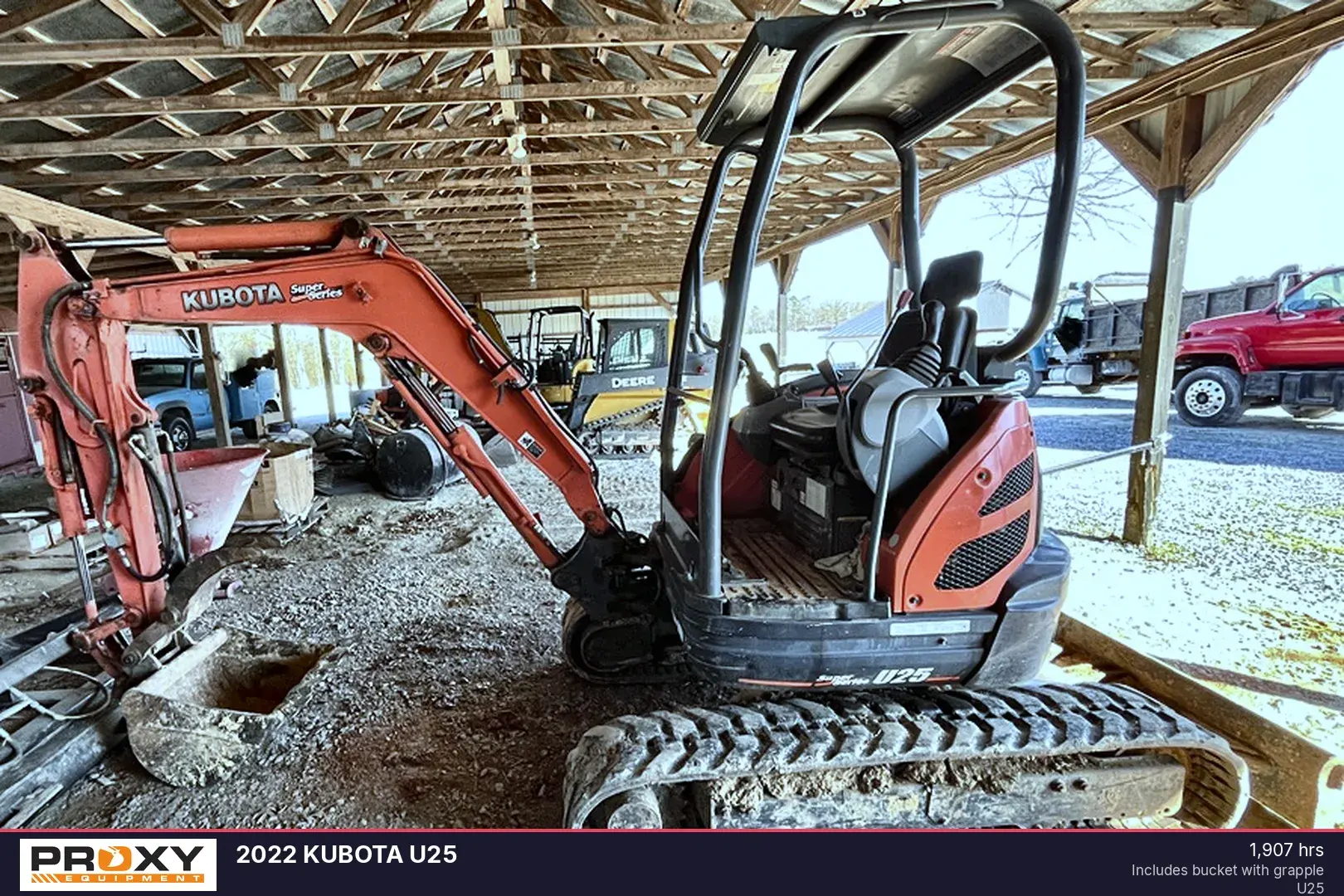 Used 2022 KUBOTA U25 Crawler Excavators - Mini North Carolina US | Proxy Equipment #1382968