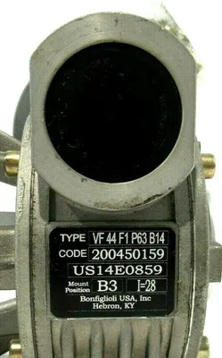 NEW BONFIGLIOLI VF 44 F1 P63 B14 GEAR REDUCER VF44F1P63B14