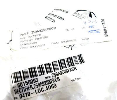 NEW INTERNATIONAL RECTIFIER 259A9208PXCR DIODE RECTIFIER