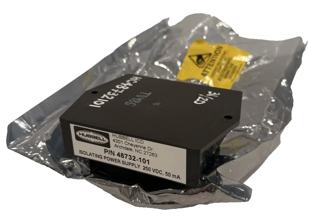 NEW HUBBELL 48732-101 ISOLATING POWER SUPPLY 48732101