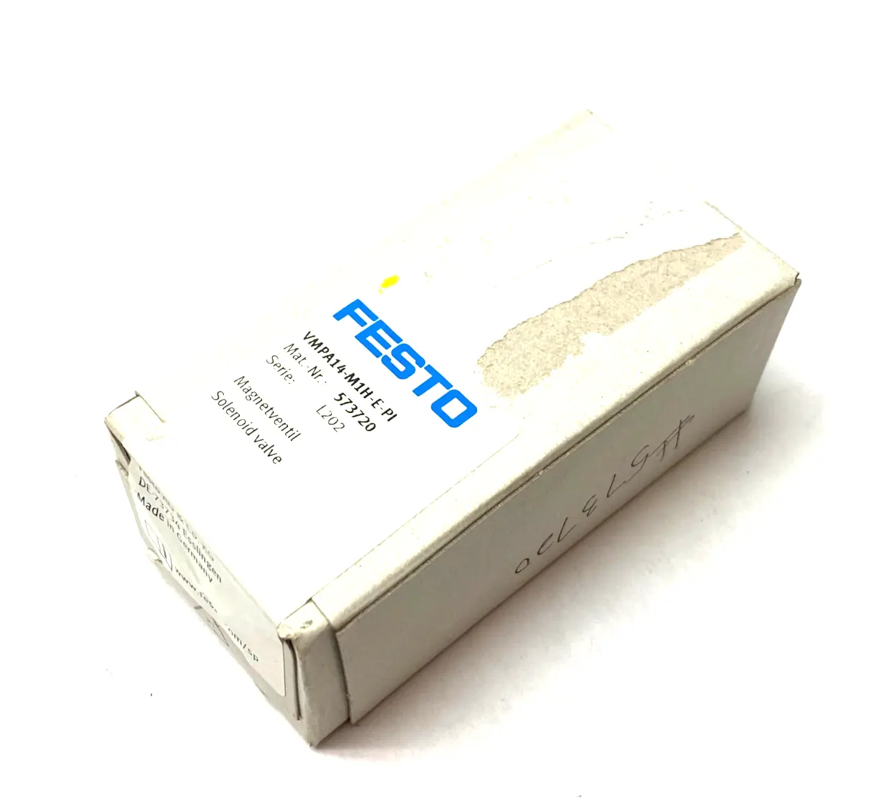 NEW FESTO SOLENOID VALVE, 5/3, EXHAUSTED