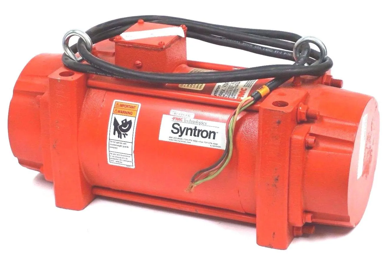 NEW SYNTRON RV6-1000 ROTARY VIBRATOR 230/460V, RV61000