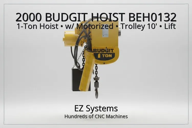 Used BUDGIT HOIST BEH0132 Hoists (All Types) Oregon US | [EZ] EZ Systems #1281242