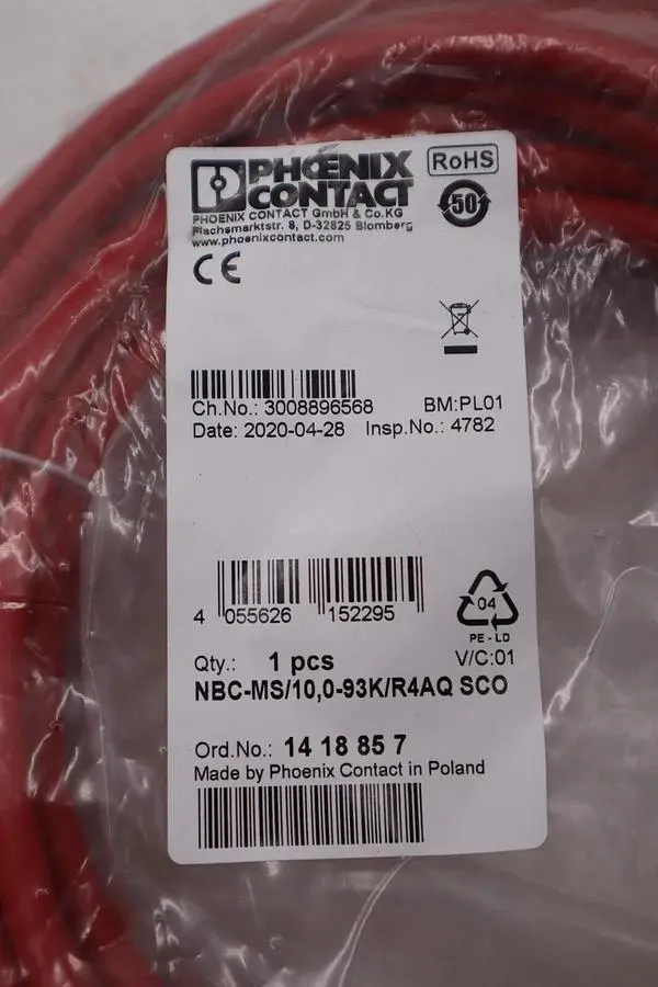 PHOENIX CONTACT NBC-MSD/10,0-93K/R4AC SCO / NBCMSD10093KR4ACSCO STK 4903