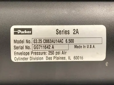 New | in-Stock PARKER 0325CJ2AU14AC9000 Cylinders | Surplus Asset Holdings #1207288