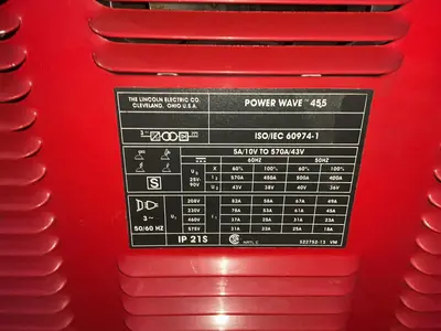 Used LINCOLN ELECTRIC POWERWAVE455M Arc Welders Ohio US | HGR 24 #1405105