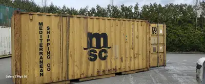 20 ft Standard Shipping Container - MSCU6303818