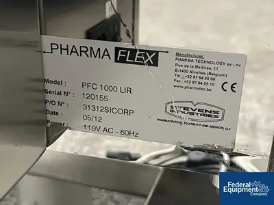 USED Pharma Technology, Inc. Pharma Flex PFC 1000 LIR Tablet Deduster