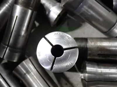 Hardinge  5/64, 5/16, 7/16, 1/32 Collets