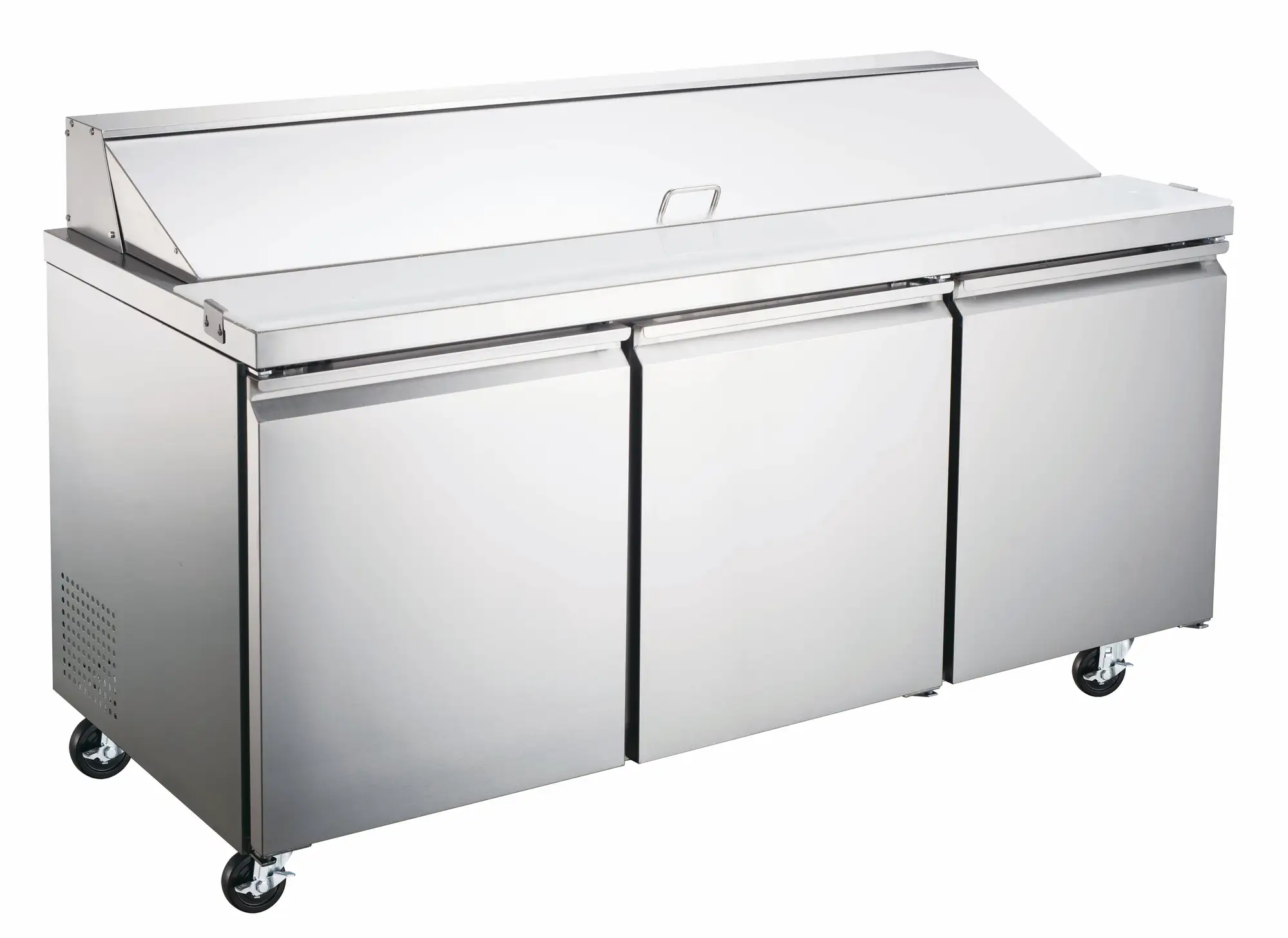 Compass SPT72 - 70 2/5" Sandwich/salad Prep Table W/ Refrigerated Base, 115v