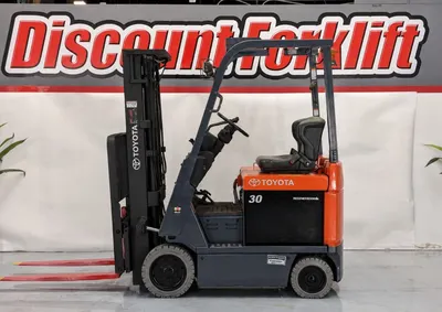 Used 2022 TOYOTA 8FBC18U 4-Wheel Sit down Electric Counterbalance Forklifts Colorado US | Discount Forklift #1377550