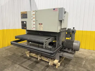 52” TIMESAVER MODEL #252-1M METAL BELT SANDER GRINDER: YOBRO 24763