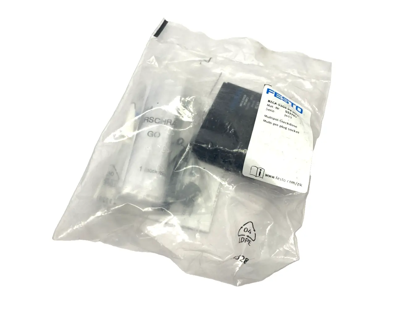 New | in-Stock Festo 552703 Connector Accessories Michigan US | Maverick Industrial Sales #1392430