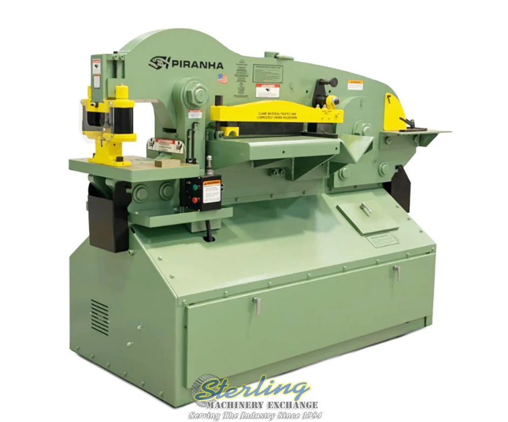New | in-Stock PIRANHA P-140 Ironworkers California US | Sterling Machinery Exchange #1465453