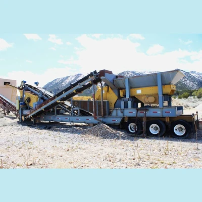 USED 2007 TRIO IMPACT CRUSHER APS4034

150 HP DRIVE MOTOR
MAX FEED 16”