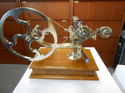 1419-385 Antique Topping Tool/Gearwheel Cutting Machine/Jeweler’s Lathe – Circa 1860