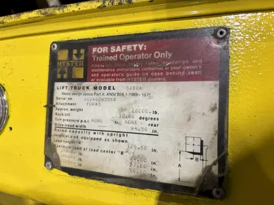 USED HYSTER S150A