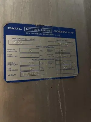 1995 MUELLER 16,600 GALLON Stainless Steel Tanks | Perry Equipment (5)