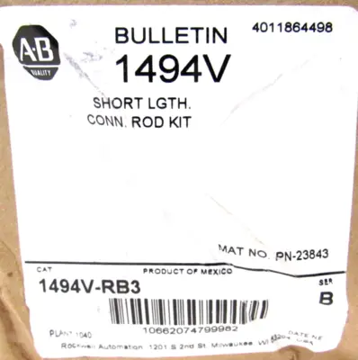 ALLEN BRADLEY 1494V-RB3 CONNECTING ROD KIT 1494VRB3 NEW SURPLUS