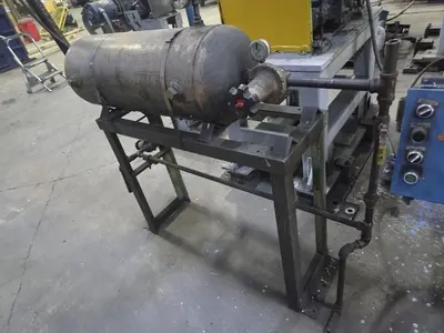 7 TON AIRAM ARDCOR PNEUMATIC 4 POST CUTOFF PRESS: YOBRO #25223