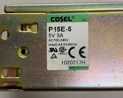 Used COSEL P15E-5 Miscellaneous Equipment (Electrical & Power) | Surplus Asset Holdings #1190466