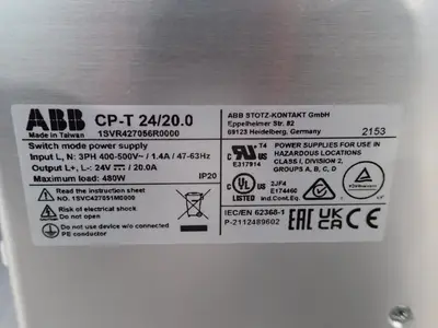 USED ABB CPT 24/20.0