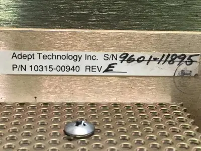 USED ADEPT 10315-00940