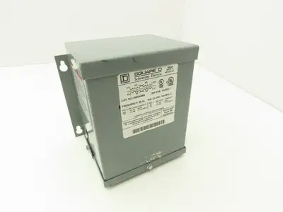 Square D 500SV46B Step Down Power Transformer 0.500KVA 1pH HV 120/240V LV 16/32V