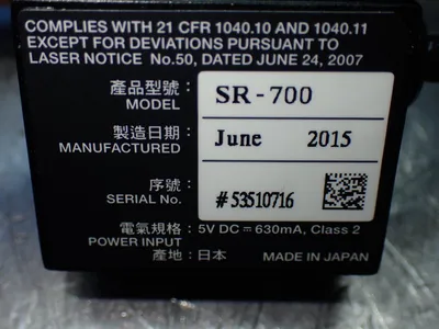 USED KEYENCE SR700