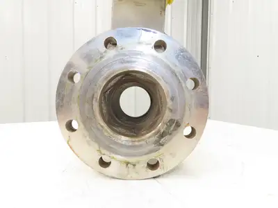 Velan 4-150 Stainless Ball Valve 4" Flanged w/Hytork 425 Pneumatic Actuator