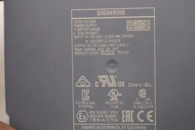 NEW OPEN BOX SIEMENS 6EP1331-5BA00 Power Supply STOCK H1371A