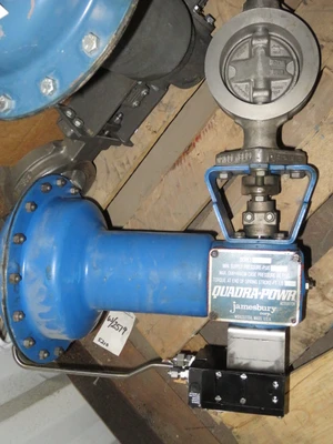 Jamesbury 4"-150  Butterfly Valve with Pneumatic Actuator  , Unused