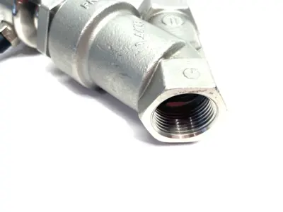 USED GEMÜ ANGLE SEAT GLOBE VALVE