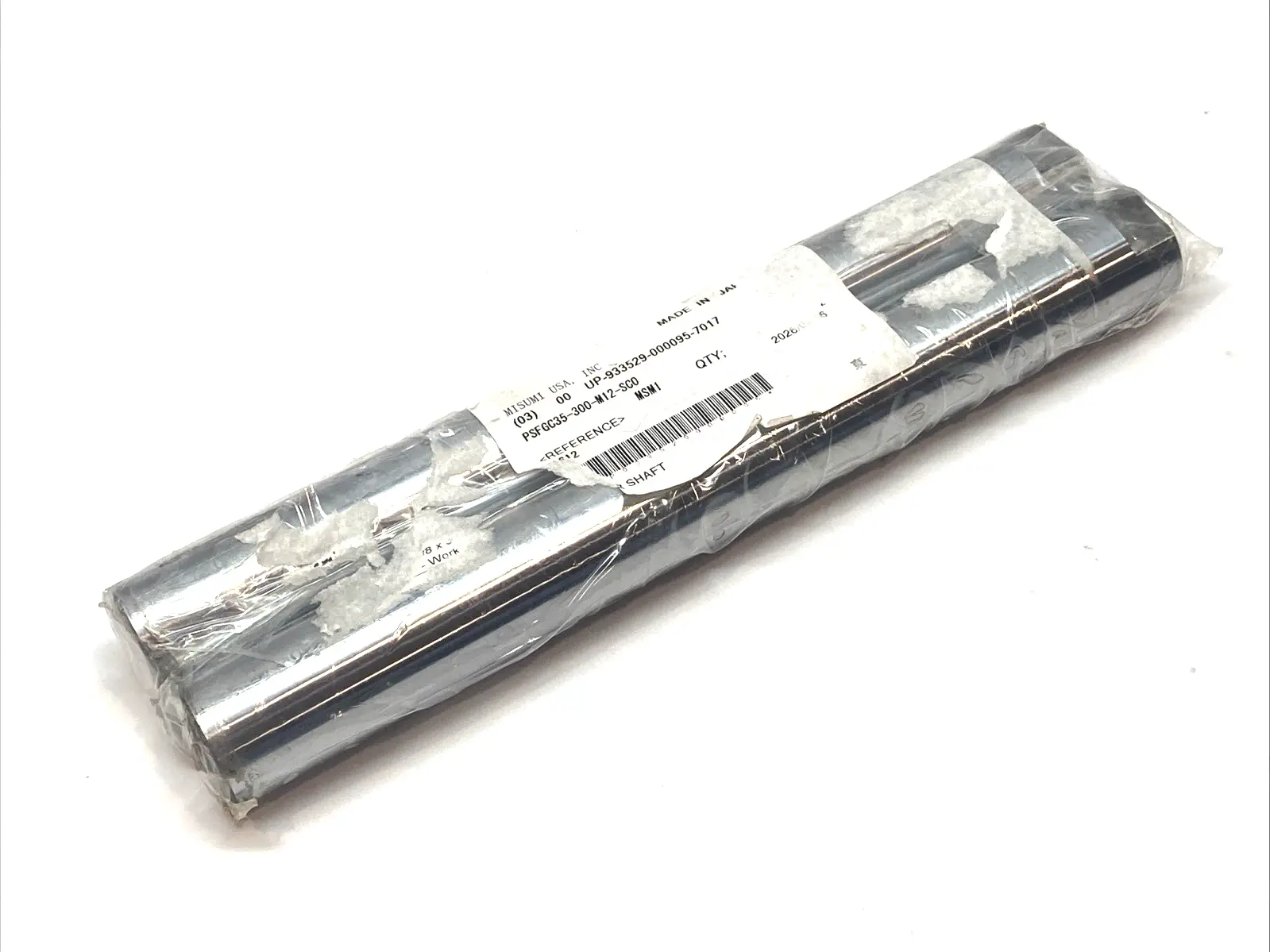 New | in-Stock Misumi Linear Shaft 35mm Diameter 300mm Length LOT OF 2 Shafts Michigan US | Maverick Industrial Sales #1483121